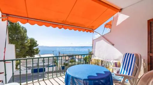 Three-storey house with incredible sea views for sale in Alcudia, Mallorca