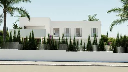 Plot with high quality project for sale in Son Caulellas, Mallorca