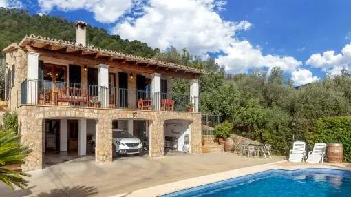 High-quality chalet with garden and pool in Alaró