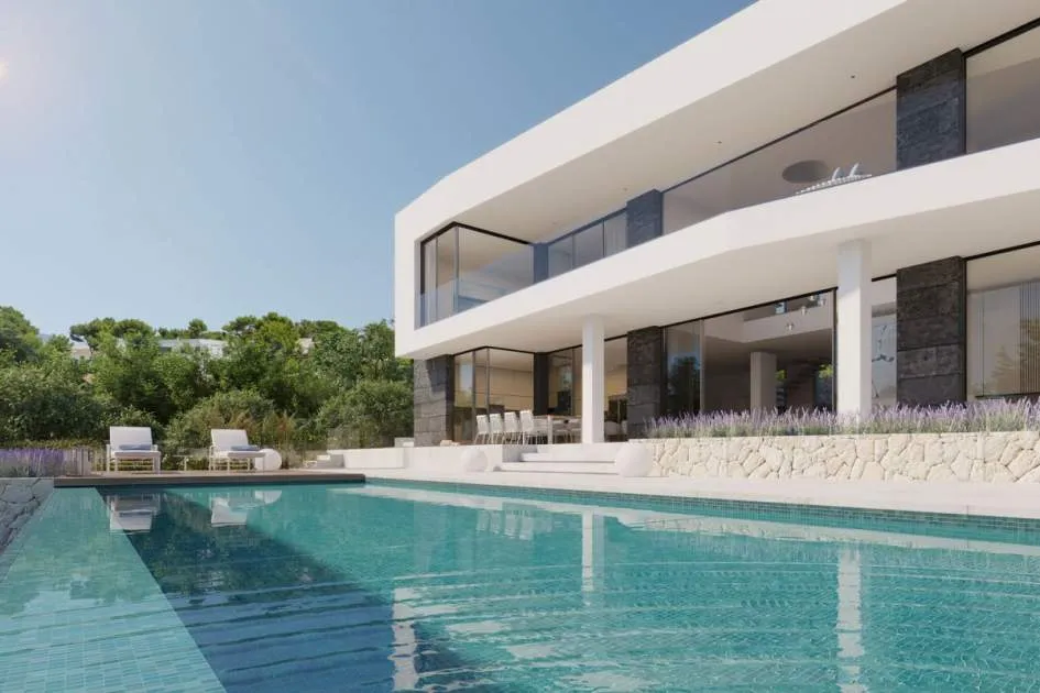 Impressive newly built villa in a quiet area of Cala Vinyes