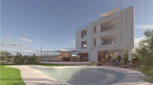State-of-the-art new building in the popular coastal town with sea views State-of-the-art new building in the popular coastal town with sea views