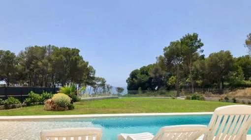 New construction villa in first sea line of Puig de Ros New construction villa in first sea line of Puig de Ros