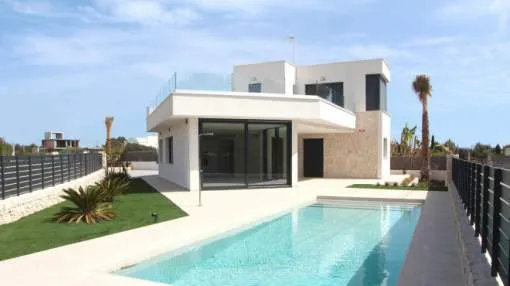 New build villa for first occupancy with a view New build villa for first occupancy with a view