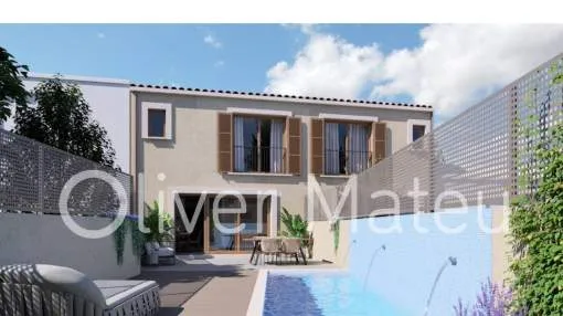 
                    NEW  PROJECT IN PÓRTOL.  2 SEMI-DETACHED HOUSES WITH GARAGE, TERRACE AND PRIVATE SWIMMING POOL
                
