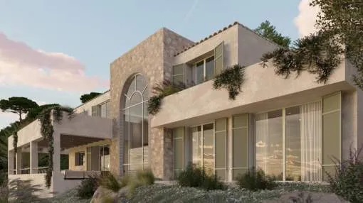Building plot with approved major license and project in Santa Ponsa Building plot with approved major license and project in Santa Ponsa