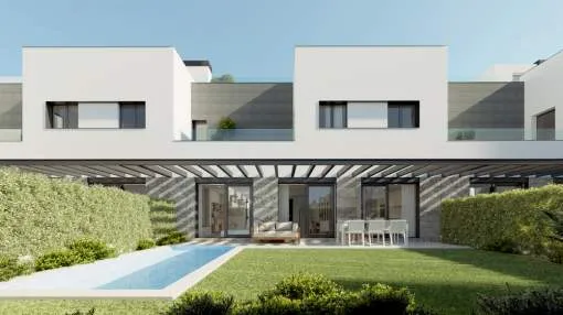 Modern new construction villas on the Playa de Palma Modern new construction villas on the Playa de Palma