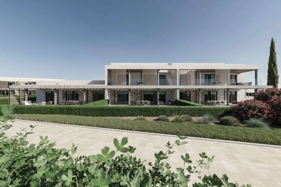 New build residential complex near Es Trenc