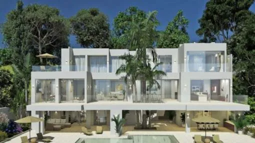 First-line luxury villa with direct sea access in Cala Vinyas First-line luxury villa with direct sea access in Cala Vinyas
