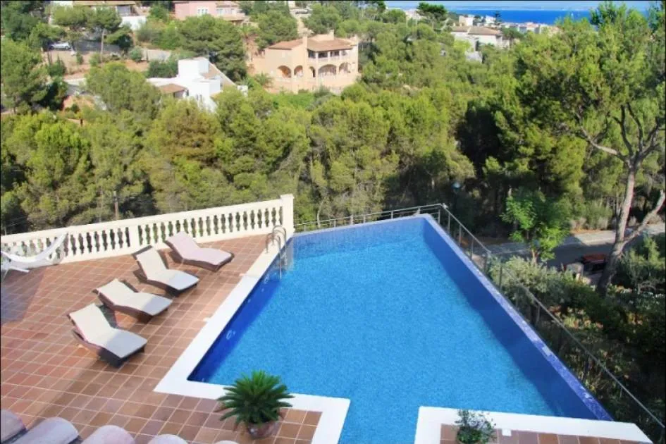 Elegant villa with panoramic sea views in Costa den Blanes