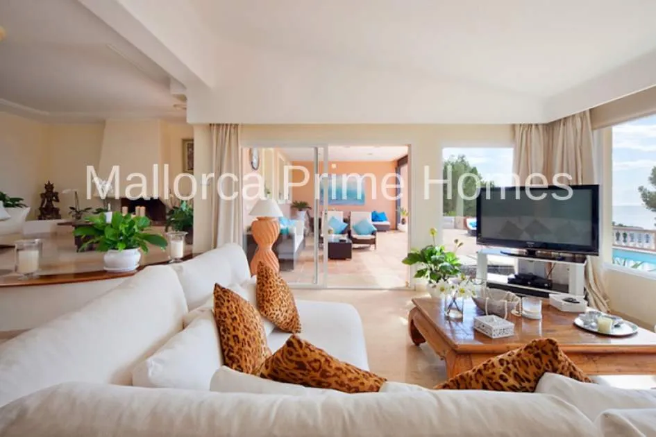 Elegant luxury villa with sea views in Costa d'en Blanes