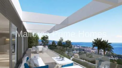 Villa project with breathtaking views in Nova Santa Ponsa