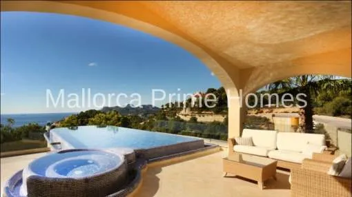 Fascinating villa with panoramic sea views in Costa de la Calma