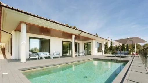 Modern new-build luxury villa with panoramic views in Son Vida