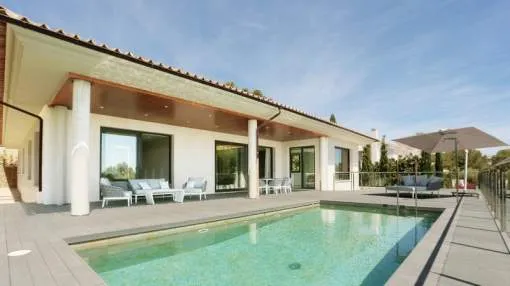 Modern new-build luxury villa with panoramic views in Son Vida Modern new-build luxury villa with panoramic views in Son Vida