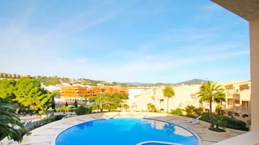 Well maintained apartment in a centrally located complex in Santa Ponsa