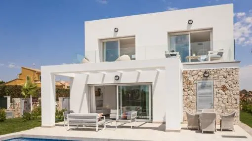 Newbuild: Modern villa in Sa Rápita Newbuild: Modern villa in Sa Rápita