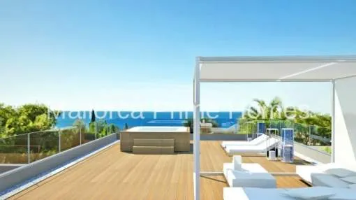 Brand new designer villa in cubism style in Nova Santa Ponsa Brand new designer villa in cubism style in Nova Santa Ponsa