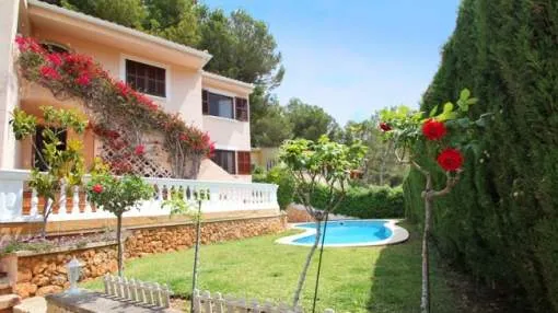 Mediterranean villa with pool in Costa de la Calma