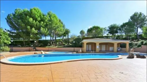 Groundfloor apartment close to the beach and golf courses in Santa Ponsa