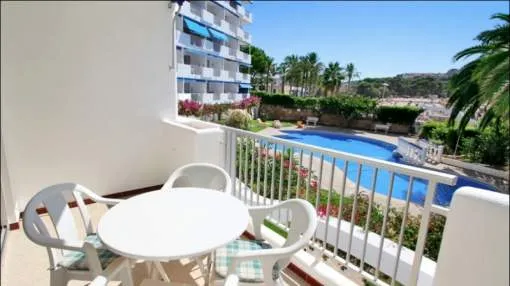Komfortables Apartment in erster Meereslinie in Santa Ponsa
