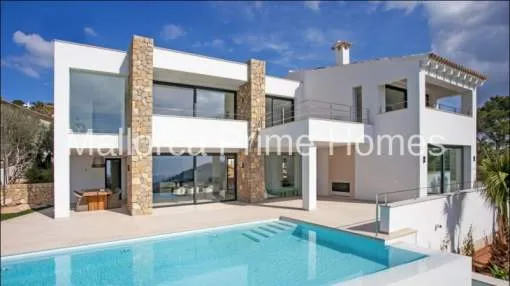 Outstanding designer villa with breathtaking views in Port Andratx Outstanding designer villa with breathtaking views in Port Andratx