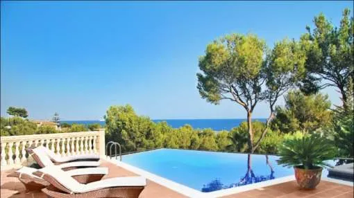 Elegant villa with panoramic sea views in Costa den Blanes Elegant villa with panoramic sea views in Costa den Blanes
