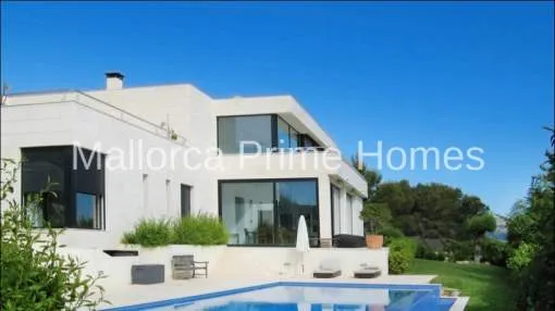 Luxury contemporary style villa in privileged location in Nova Santa Ponsa