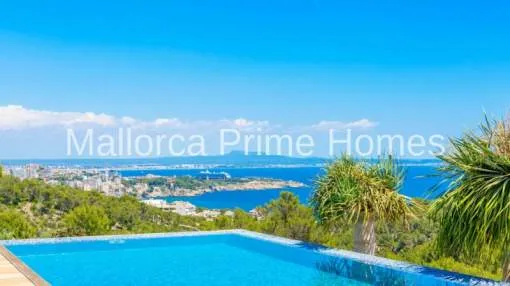 Modern villa with stunning sea views in Bendinat Modern villa with stunning sea views in Bendinat