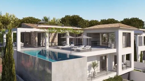 New-build contemporary villa in Nova Santa Ponsa