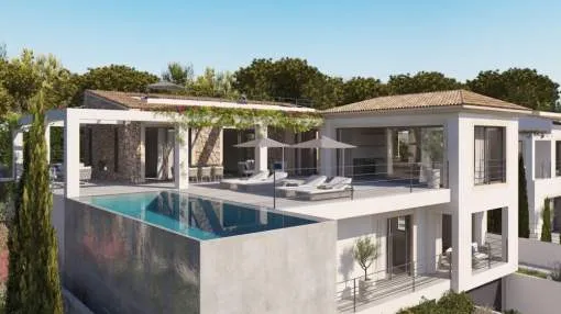 New-build contemporary villa in Nova Santa Ponsa New-build contemporary villa in Nova Santa Ponsa