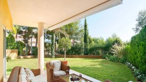 Luxury ground floor apartment in Sol de Mallorca