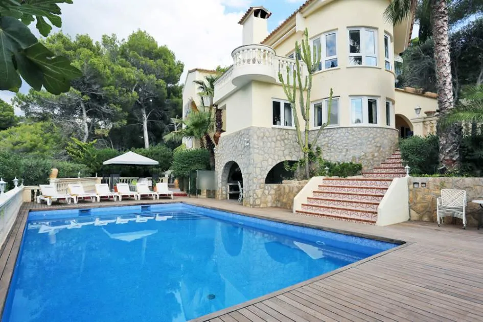 Traditional villa with sea view in Costa de la Calma