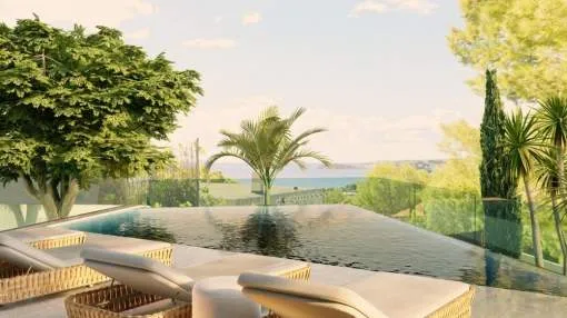 Luxury new construction project with sea views in Costa den Blanes Luxury new construction project with sea views in Costa den Blanes