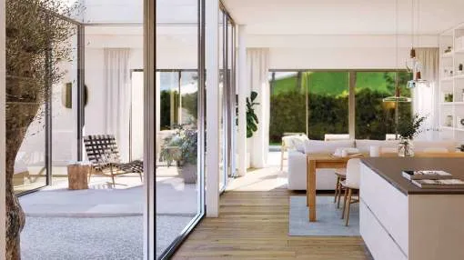 Villa in new construction with luxury equipment in Cala Vinyes Villa in new construction with luxury equipment in Cala Vinyes