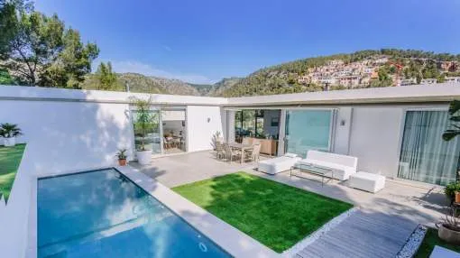 Luxurious sea view villa in a quiet location in Costa d’en Blanes Luxurious sea view villa in a quiet location in Costa d’en Blanes