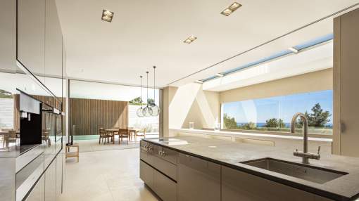 Modern designer villa with sea view and lawn plot in Son Vida Modern designer villa with sea view and lawn plot in Son Vida