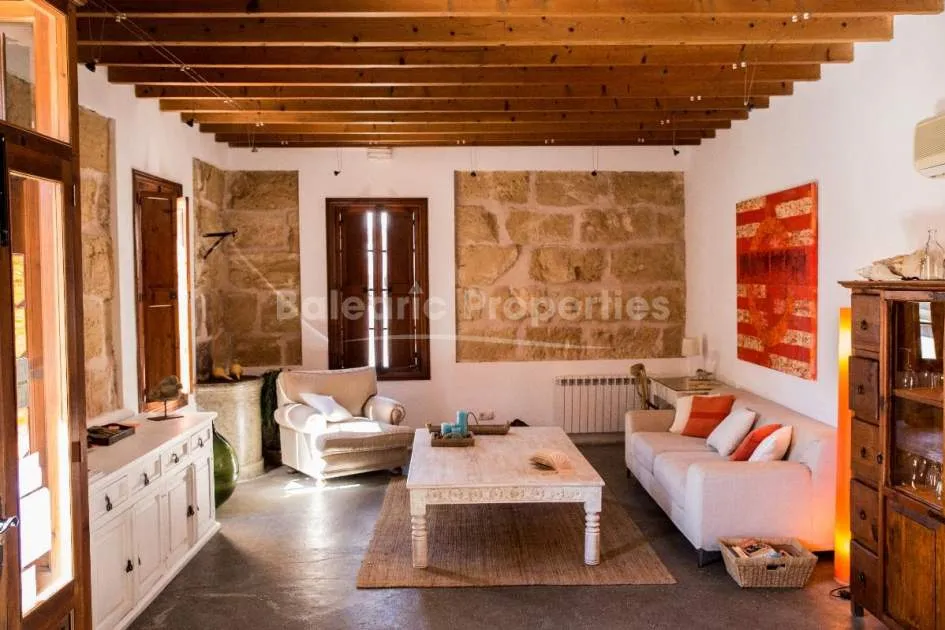 Charming village house with pool and rental licence in Moscari, Majorca.