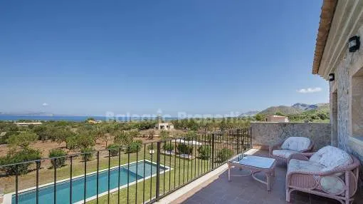 Stunning, sea view country property for sale near Colonia San Pere, Mallorca