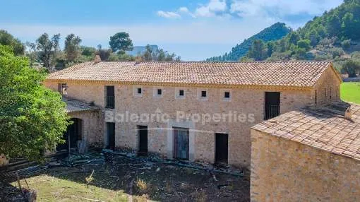 Impressive finca to be restored for sale in Orient, Bunyola, Mallorca Impressive finca to be restored for sale in Orient, Bunyola, Mallorca