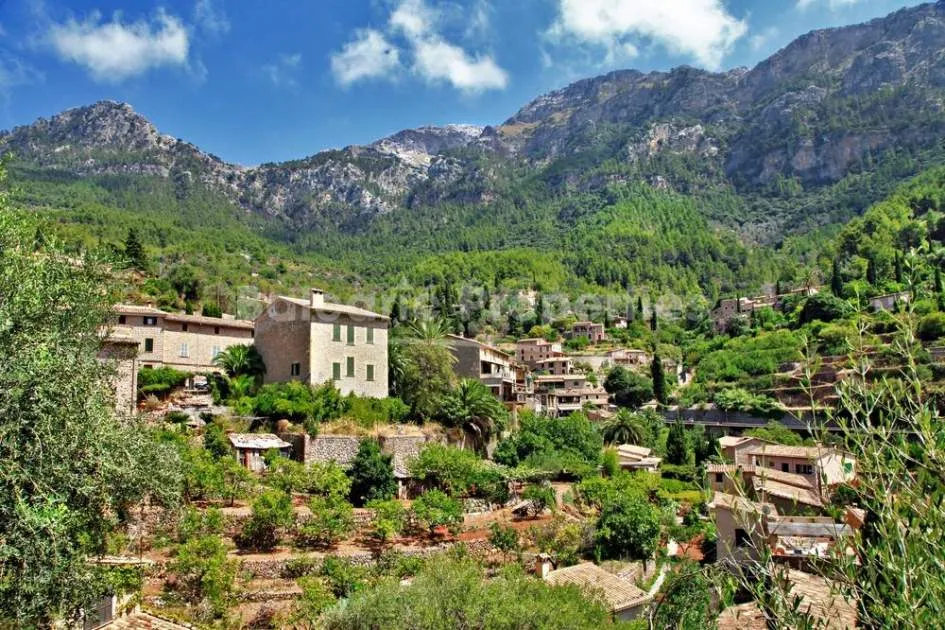 Stunning Mallorcan style country home with fantastic views for sale in Deia