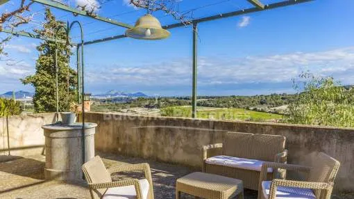 Magnificent palatial town house for sale with amazing views and rental license North Mallorca