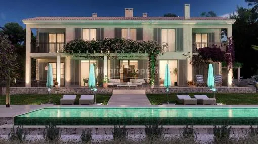 Luxury country mansion with distant sea views for sale in Santanyi, Mallorca Luxury country mansion with distant sea views for sale in Santanyi, Mallorca