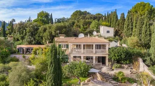 Stunning villa for sale on the famous Calvario mountain in Pollensa, Mallorca