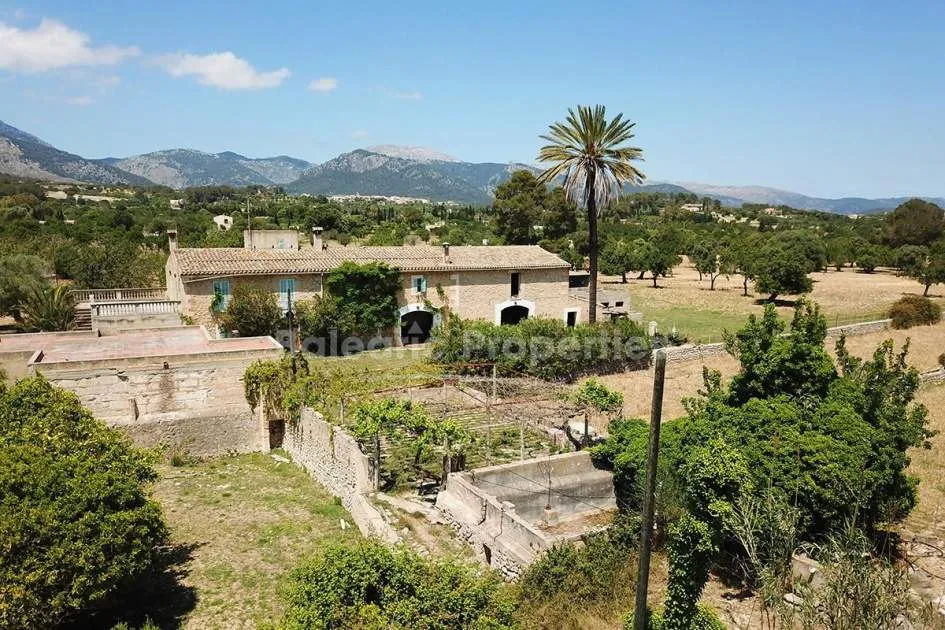 Well preserved historic estate for sale near Selva, Mallorca