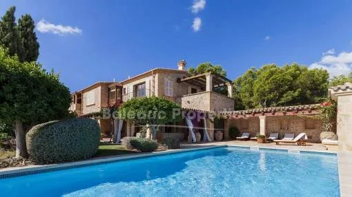 Stunning villa with sea view for sale in Camp de Mar, Mallorca