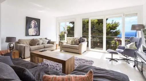 Modern apartment with sea views for sale in Bonanova, Mallorca Modern apartment with sea views for sale in Bonanova, Mallorca