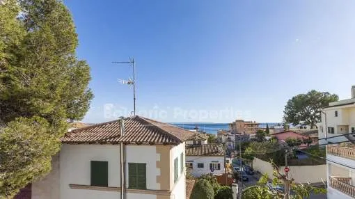 Townhouse with sea view for sale in San Agustin, Mallorca