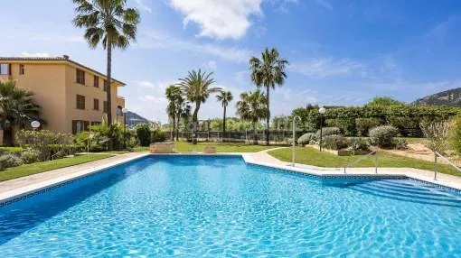 Bright ground floor apartment for sale in popular community of Port Andratx, Mallorca