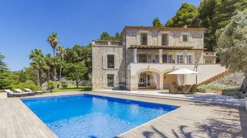 The finest historic mansion with breathtaking sea view sunsets for sale in Deia, Mallorca The finest historic mansion with breathtaking sea view sunsets for sale in Deia, Mallorca
