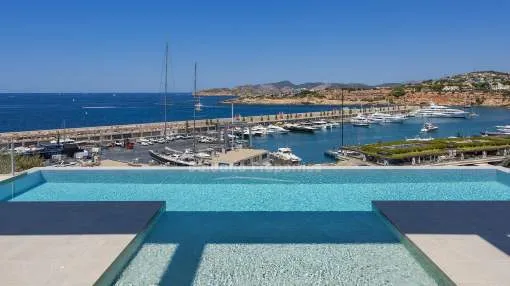 Incredible frontline villa for sale in El Toro, Port Adriano, Mallorca